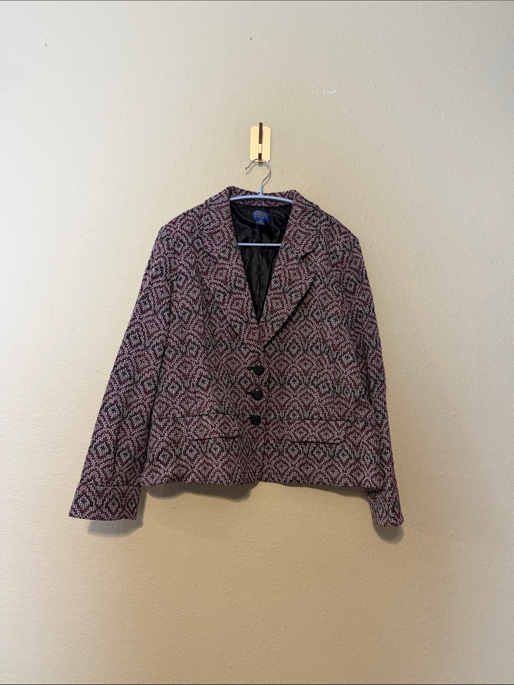 Pendleton Virgin Wool Blazer Womens Size 18 Petite